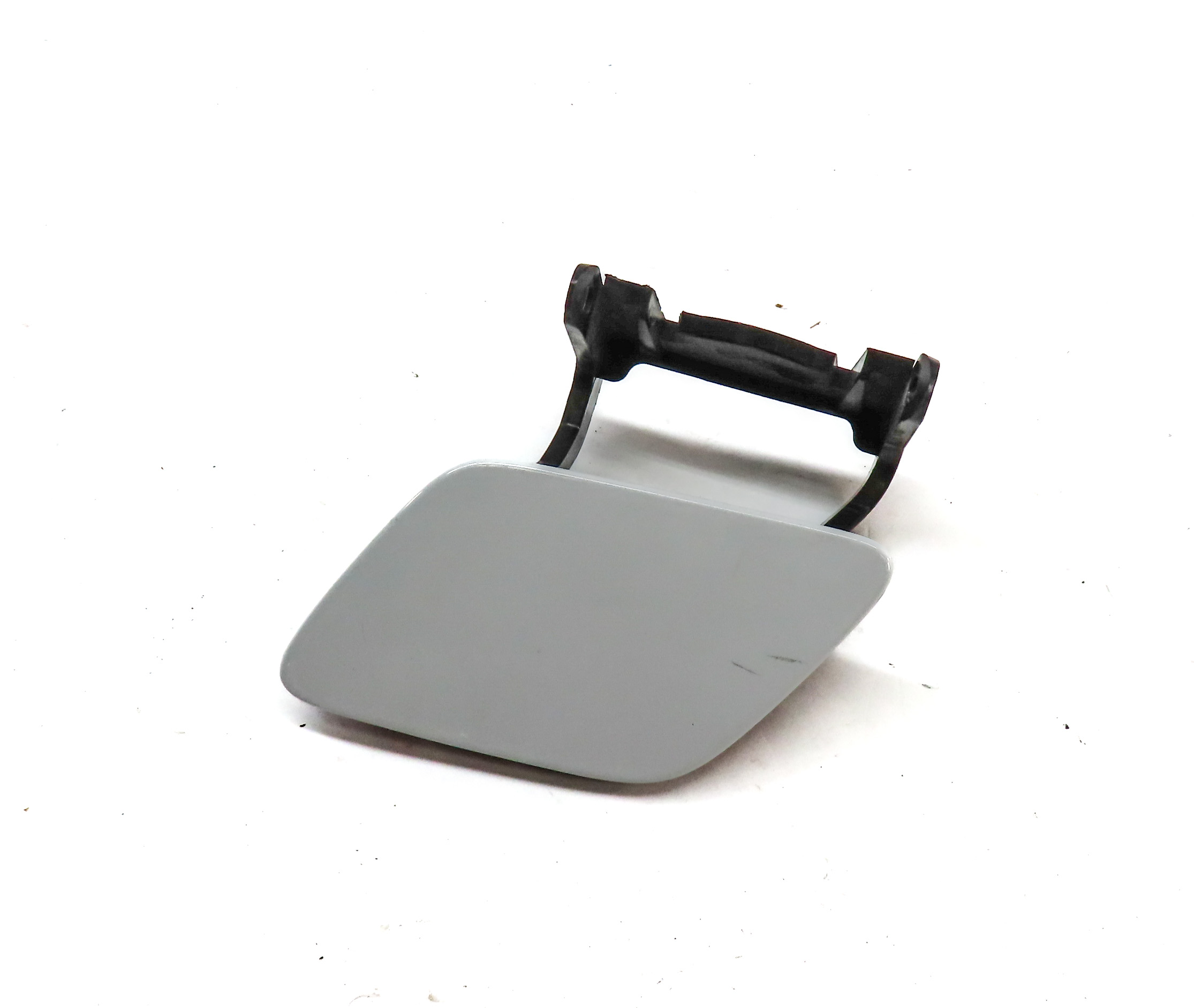 19 AUDI S5 B9 FRONT LEFT DRIVER BUMPER HEADLIGHT LAMP WASHER COVER TRIM (White) — exact item pictured
